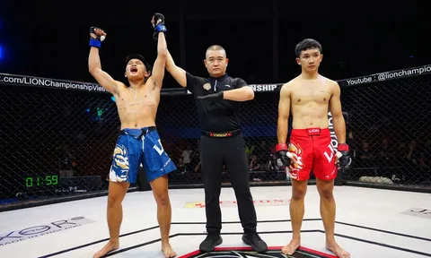 LION Championship 27: Lý Văn Huỳnh giành vé tranh đai hạng 77kg