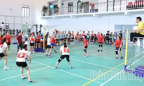 Hội thao công nhân lao động các khu công nghiệp tỉnh Phú Thọ năm 2025