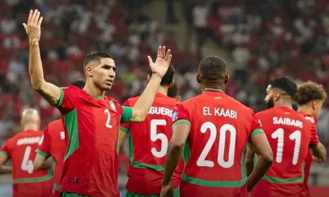 Tuyển Morocco san bằng kỷ lục ấn tượng của đôi tuyển Tây Ban Nha