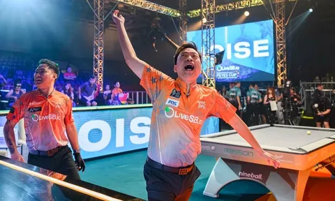 Dương Quốc Hoàng tỏa sáng, tuyển châu Á áp đảo ngày ra quân Reyes Cup 2025