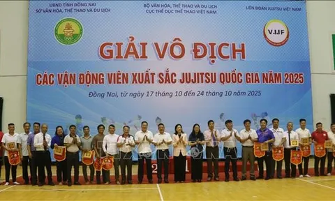 Khai mạc Giải vô địch các vận động viên xuất sắc Ju-jitsu quốc gia năm 2025