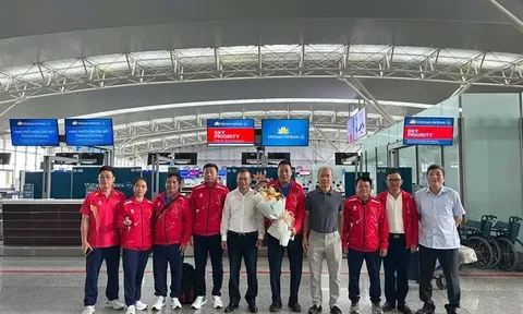 Đoàn Việt Nam lên đường tới Bahrain tham dự Đại hội Thể thao Trẻ châu Á 2025