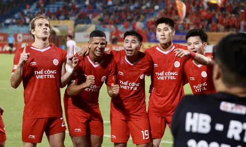 Vòng 7 V.League 2025-2026: Thể Công Viettel lên ngôi nhì bảng