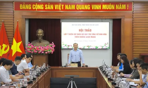 Quy tắc ứng xử văn hóa trên không gian mạng góp phần hình thành môi trường mạng lành mạnh, văn minh