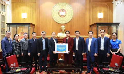 Bộ Văn hóa, Thể thao và Du lịch trao 2 tỷ đồng hỗ trợ đồng bào bị thiệt hại do bão, lũ