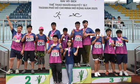 Giải Điền kinh Người khuyết tật TP.HCM mở rộng 2025: Giá trị nhân văn và nghị lực sống được lan tỏa
