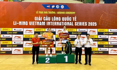 Vũ Thị Trang vô địch đơn nữ Giải Cầu lông International Series 2025