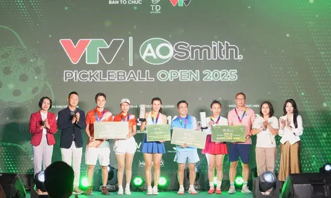 Khép lại hành trình bùng nổ tại VTV A.O. SMITH Pickleball Open 2025