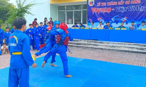 An Giang thi thăng cấp sơ đẳng Vovinam lần IV năm 2025