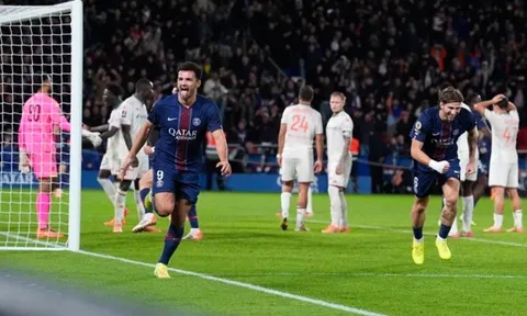 Goncalo Ramos lập công giúp PSG giành trọn 3 điểm trên sân nhà