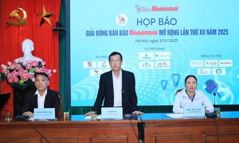Gần 400 tay vợt tranh tài tại Giải Bóng bàn Báo Hànộimới 2025