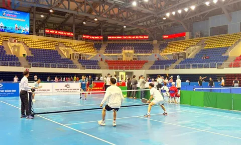 200 vận động viên tranh tài Giải vô địch Pickleball các câu lạc bộ tỉnh Quảng Ninh mở rộng 2025