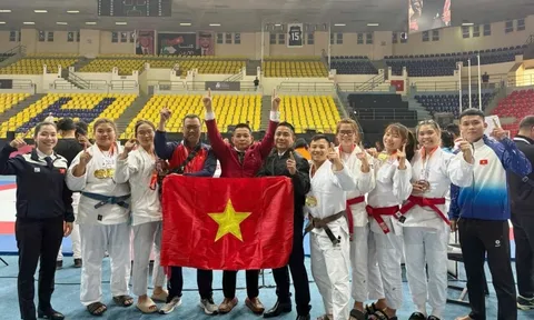 Đội tuyển ju-jitsu Việt Nam giành 2 huy chương đầu tiên tại Giải vô địch thế giới 2025