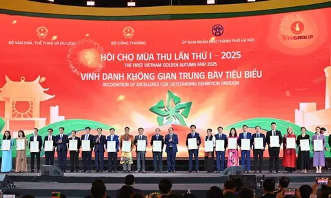 Vinh danh 30 gian trưng bày tiêu biểu tại Hội chợ mùa Thu lần thứ nhất năm 2025