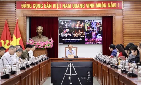 Thứ trưởng Thường trực Lê Hải Bình chủ trì cuộc họp Ban Tổ chức Ngày hội Việt Nam hạnh phúc - Happy Fest 2025