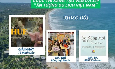 Công bố giải bình chọn tháng 10 Cuộc thi sáng tạo video/clip "Ấn tượng Du lịch Việt Nam"