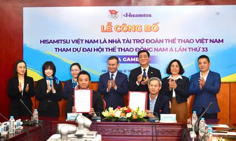 Hisamitsu Việt Nam đồng hành cùng đoàn Thể thao Việt Nam hướng tới SEA Games 33