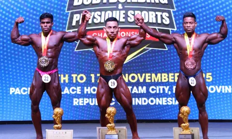 Giải vô địch Thể hình và Fitness thế giới 2025: Đội tuyển Việt Nam giành 4 huy chương vàng trong ngày khởi tranh