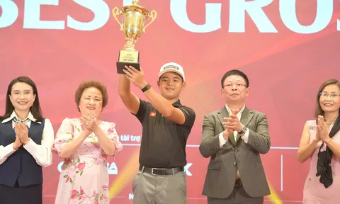 Nguyễn Trọng Hoàng vô địch Tiền Phong Golf Championship