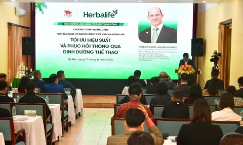 Đào tạo kiến thức dinh dưỡng và thể thao cho huấn luyện viên và vận động viên