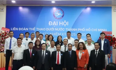 Ông Trần Mạnh Út được bầu làm Chủ tịch Liên đoàn Thể thao dưới nước thành phố Hồ Chí Minh nhiệm kỳ 2025-2030