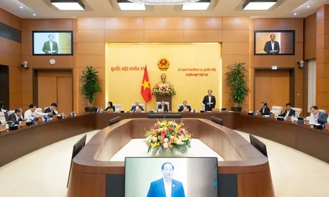 Ủy ban Thường vụ Quốc hội cho ý kiến về việc giải trình, tiếp thu, chỉnh lý dự thảo Luật Báo chí (sửa đổi)