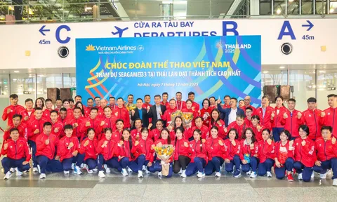 Đoàn Thể thao Việt Nam lên đường tham dự SEA Games 33