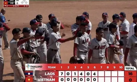 SEA Games 33: Đội tuyển bóng chày Việt Nam thua Lào
