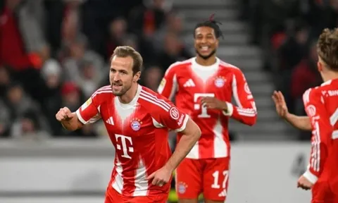 Bayern Munich thắng đậm, Leverkusen thua sốc trên sân khách