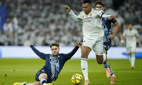 Real Madrid thua sốc Celta Vigo trên sân nhà Bernabeu