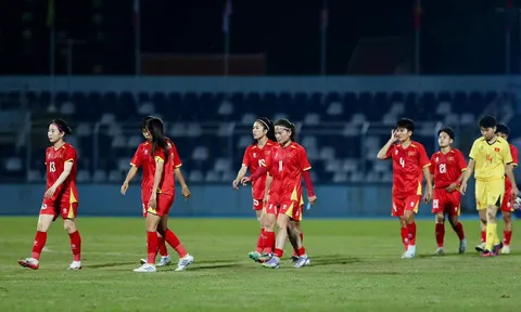 Chùm ảnh: Đội tuyển nữ Việt Nam thua tiếc nuối trước “khắc tinh” Philippines