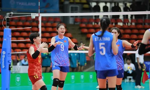 Bóng chuyền nữ Việt Nam thắng trận thứ hai liên tiếp tại SEA Games 33