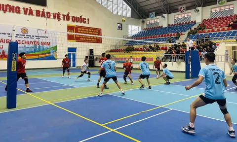 Hơn 500 vận động viên tranh tài Đại hội Thể dục thể thao Công an tỉnh Quảng Trị lần thứ I