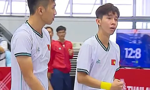 Lội ngược dòng ngoạn mục, Teqball Việt Nam lần đầu giành huy chương SEA Games