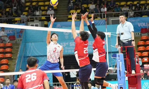Môn Bóng chuyền SEA Games 33: Đội tuyển nam Việt Nam khởi đầu thuận lợi