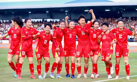 Tuyển nữ Việt Nam thăng hạng 36 FIFA