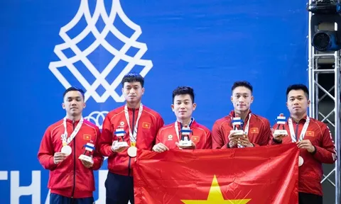 Môn Bóng bàn SEA Games 33: Đội tuyển nam Việt Nam đoạt huy chương bạc