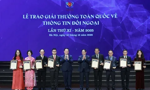 Trao Giải thưởng toàn quốc về Thông tin đối ngoại lần thứ XI