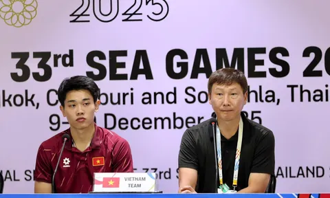 Huấn luyện viên Kim Sang-sik: “Tôi dành cho U22 Việt Nam 100 điểm về tinh thần và ý chí chiến đấu”