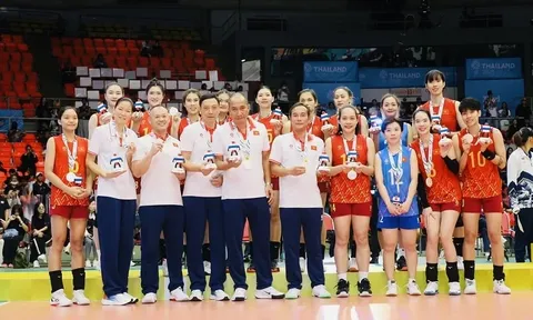Đội tuyển bóng chuyền nữ Việt Nam khép lại năm 2025 với hạng 28 thế giới