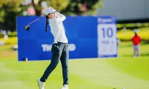 Golfer Lê Chúc An tranh tài tại Giải Golf nữ nghiệp dư châu Á - Thái Bình Dương