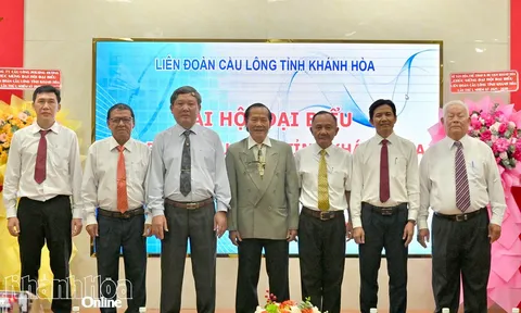 Đại hội đại biểu Liên đoàn Cầu lông tỉnh Khánh Hòa lần thứ I