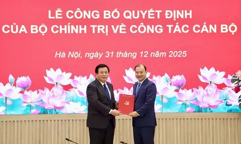 Thứ trưởng Thường trực Bộ Văn hóa, Thể thao và Du lịch Lê Hải Bình giữ chức Phó Giám đốc Học viện Chính trị quốc gia Hồ Chí Minh