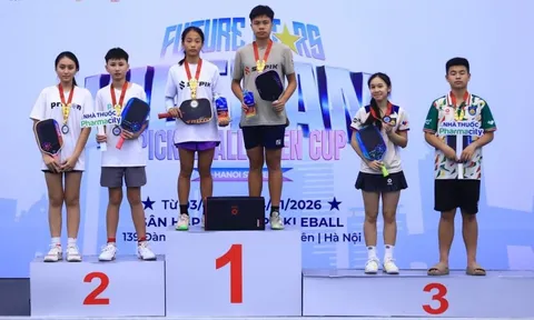 Câu lạc bộ Pickleball Công an Nhân dân thắng lớn tại Giải Vietnam Pickleball Open Cup Future Stars 2026