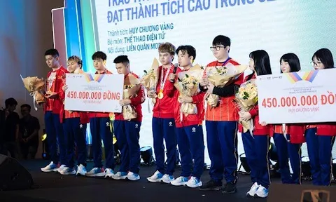 Garena Việt Nam trao tặng hơn 1 tỷ đồng cho các đội tuyển thể thao điện tử Việt Nam giành huy chương tại SEA Games 33