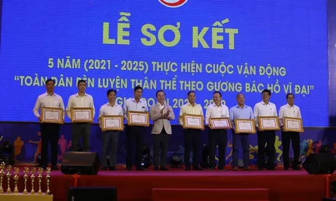 TP.HCM sơ kết 5 năm thực hiện Cuộc vận động “Toàn dân rèn luyện thân thể theo gương Bác Hồ vĩ đại"
