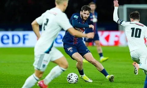 Cúp Quốc gia Pháp: PSG thua sốc ngay trên sân nhà