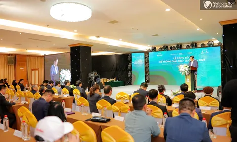 Hiệp hội Golf Việt Nam công bố hệ thống giải đấu năm 2026