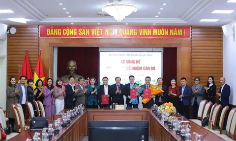 Bộ Văn hóa, Thể thao và Du lịch công bố các quyết định bổ nhiệm cán bộ