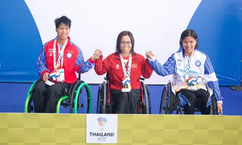 Ngày thi đấu thứ ba ASEAN Para Games 13: Đội tuyển Bơi Việt Nam giành 2 huy chương vàng, phá 2 kỷ lục